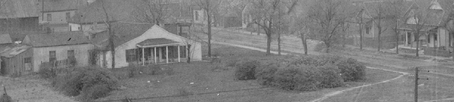 Circa 1920 Wilson/Patterson house; Courtesy IUPUI University Library Special Collections and Archives