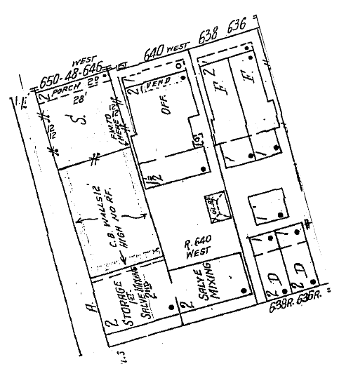 1950 Sanborn map